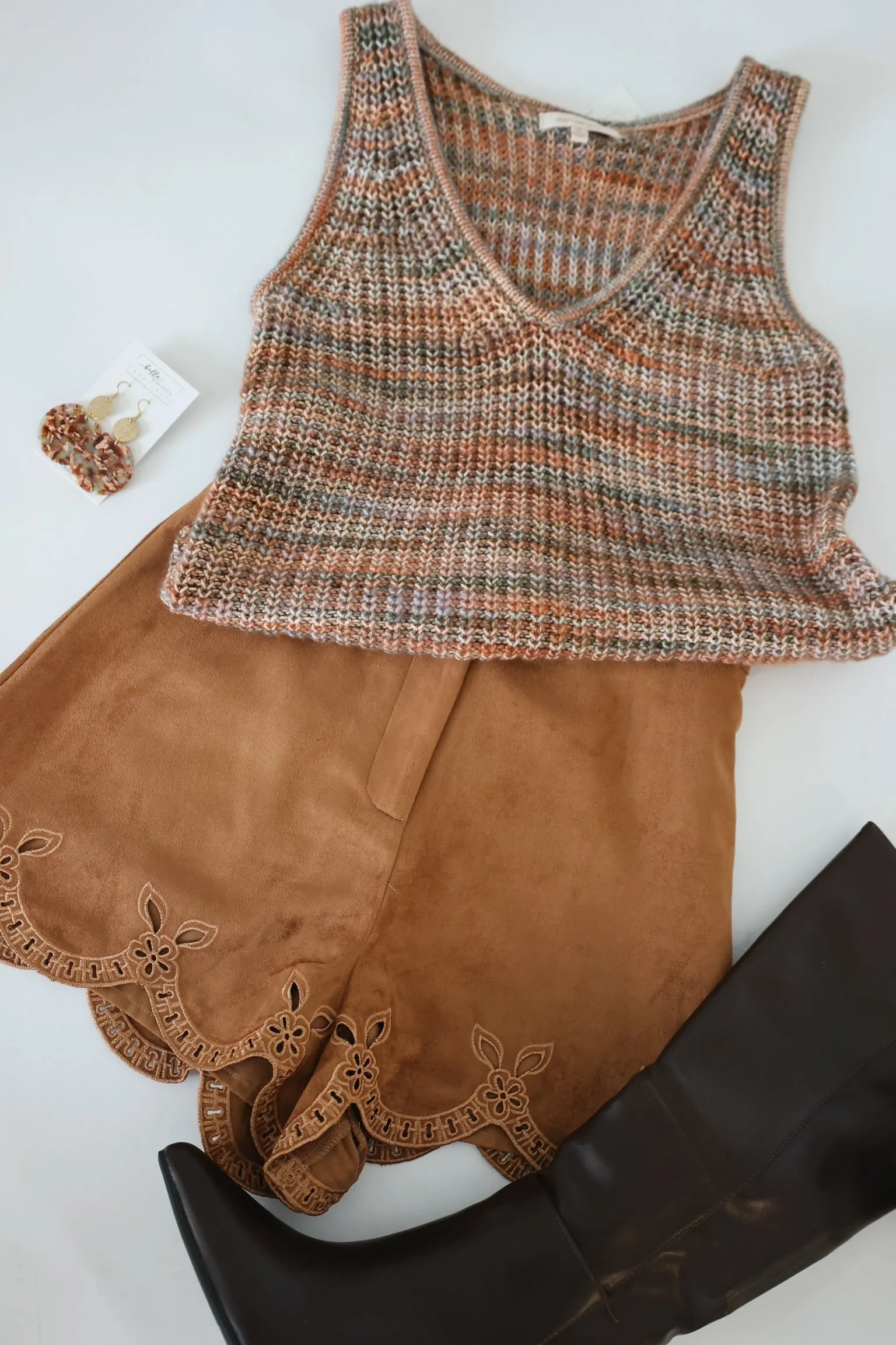 Weekend Comfort Abrasion Resistant Fabric Rach Eyelet Short