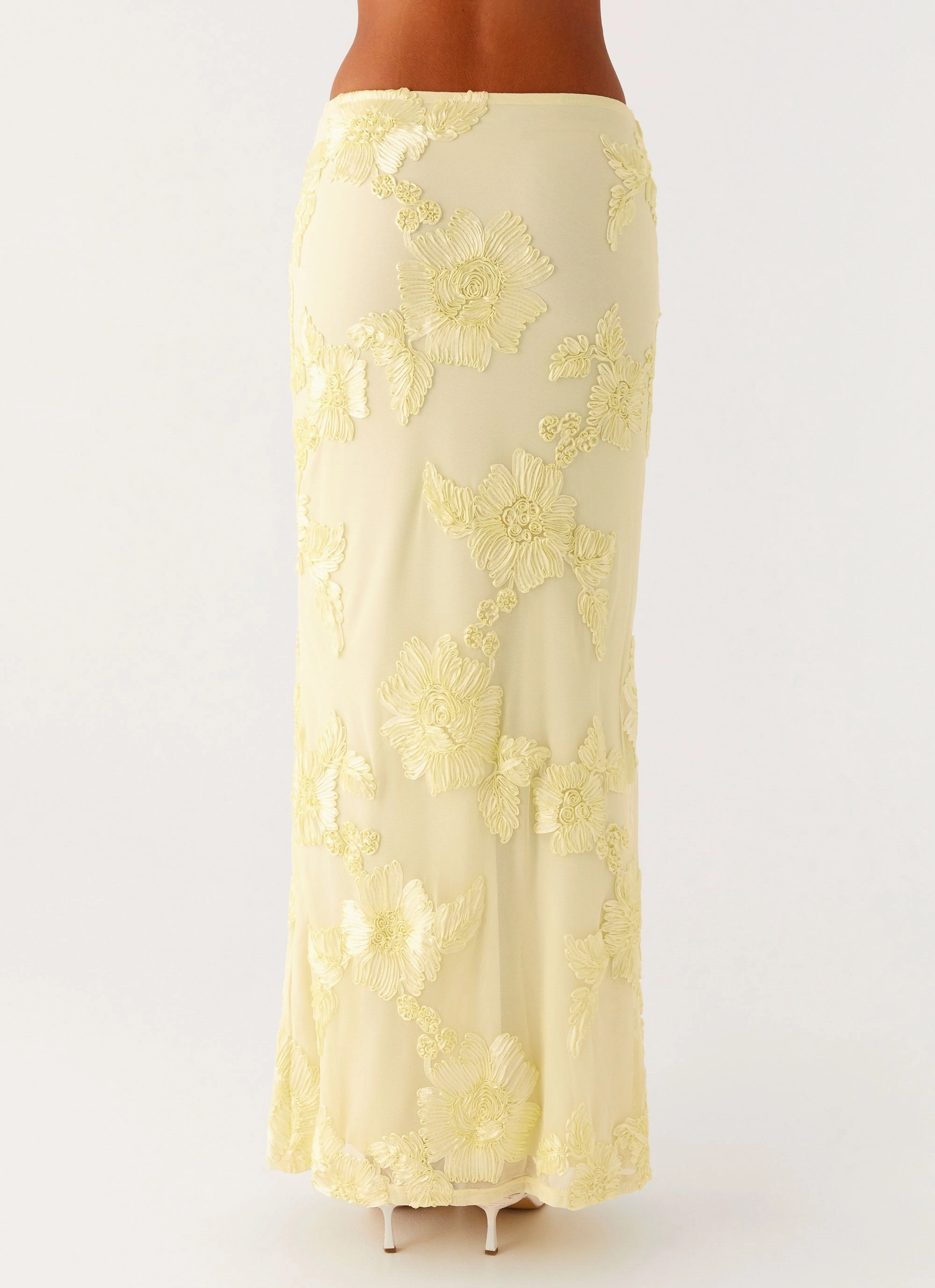 Timeless Comfort Wear Radiate Maxi Skirt - Yellow