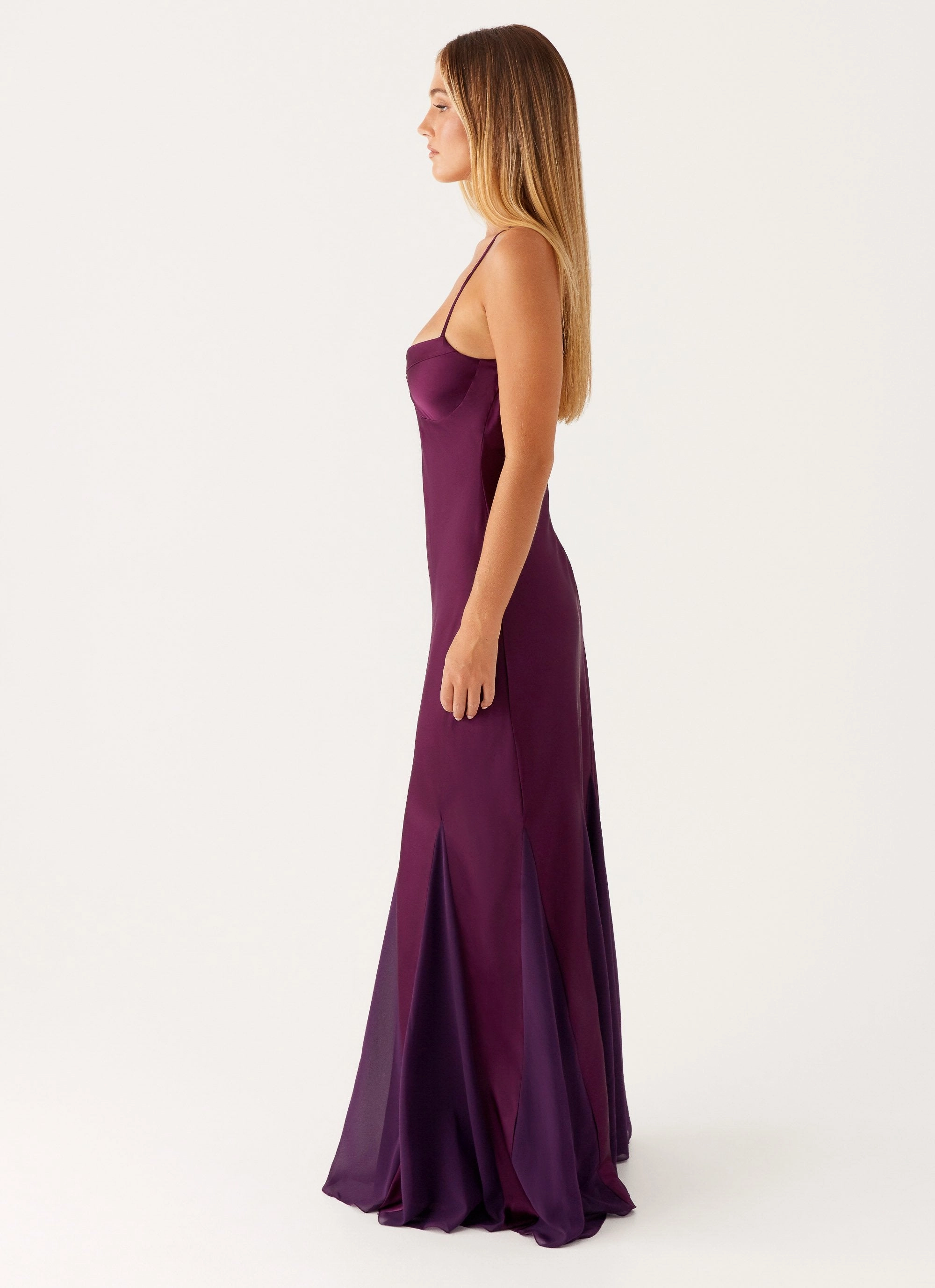 Work Option Trendy midi dress Ravello Maxi Dress - Mulberry