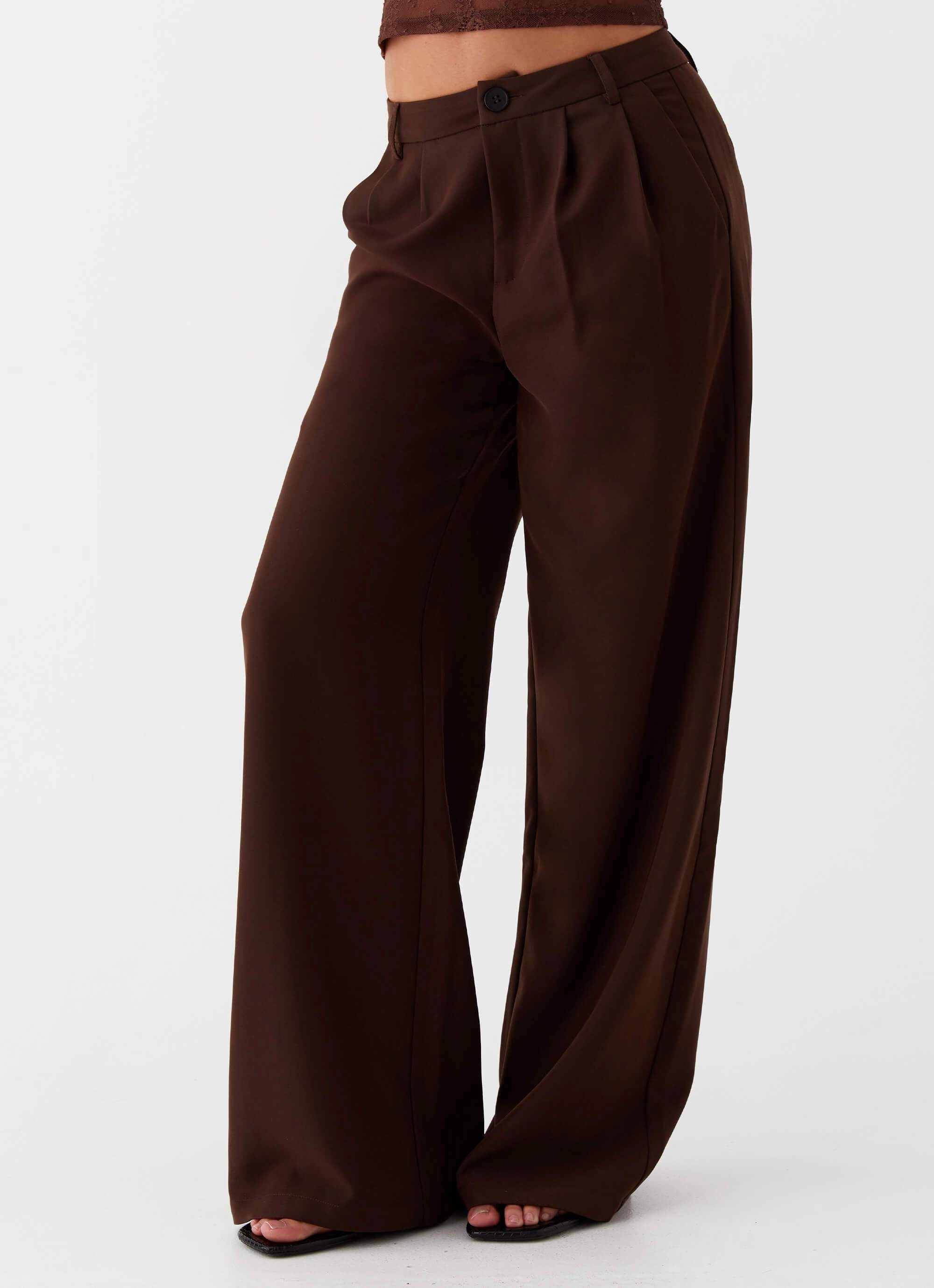Easy Layer Flexible Durability Ravenscroft Suit Pants - Dark Chocolate