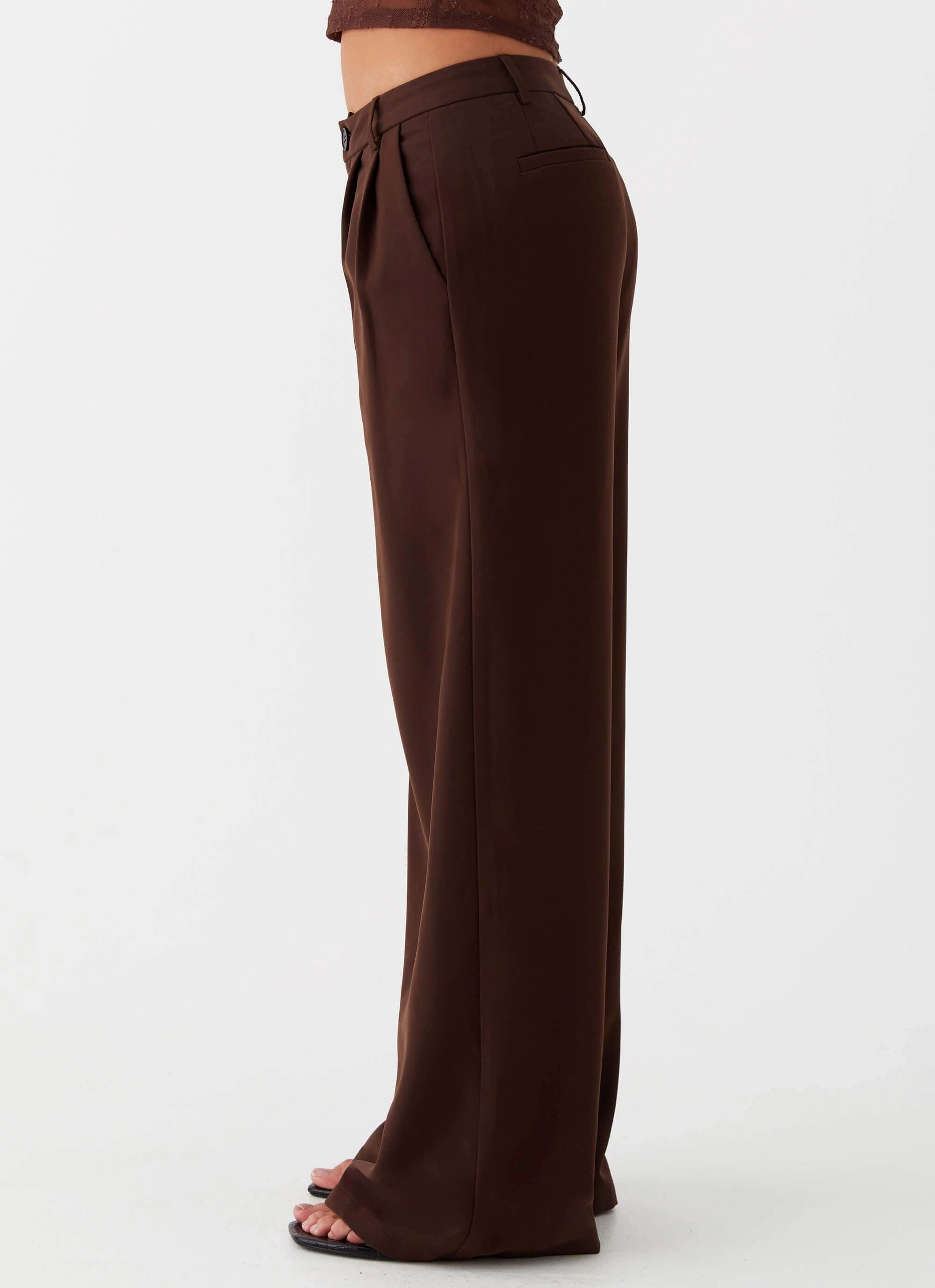 Ravenscroft Suit Pants - Dark Chocolate wrinkle free On The Go
