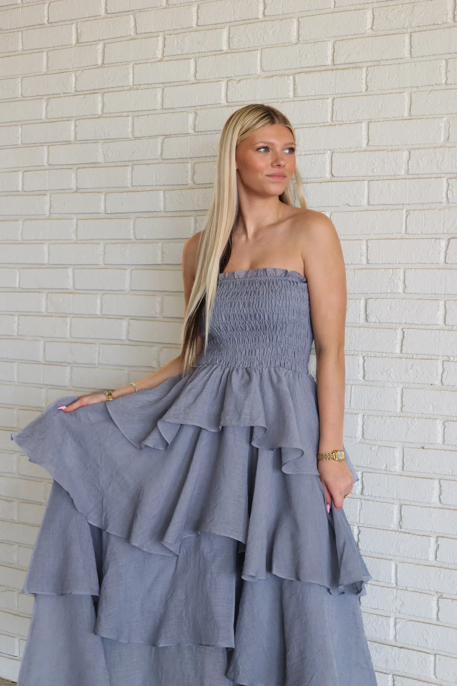 Layered Hem Reinforcement HeatRegulating Reason Be Dress