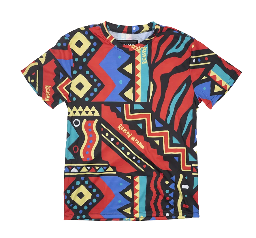 REASON S/S GRAPHIC T-SHIRT MULTI - A1-249