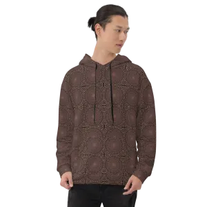 Recursia Desert Dream Men's Hoodie In Pink