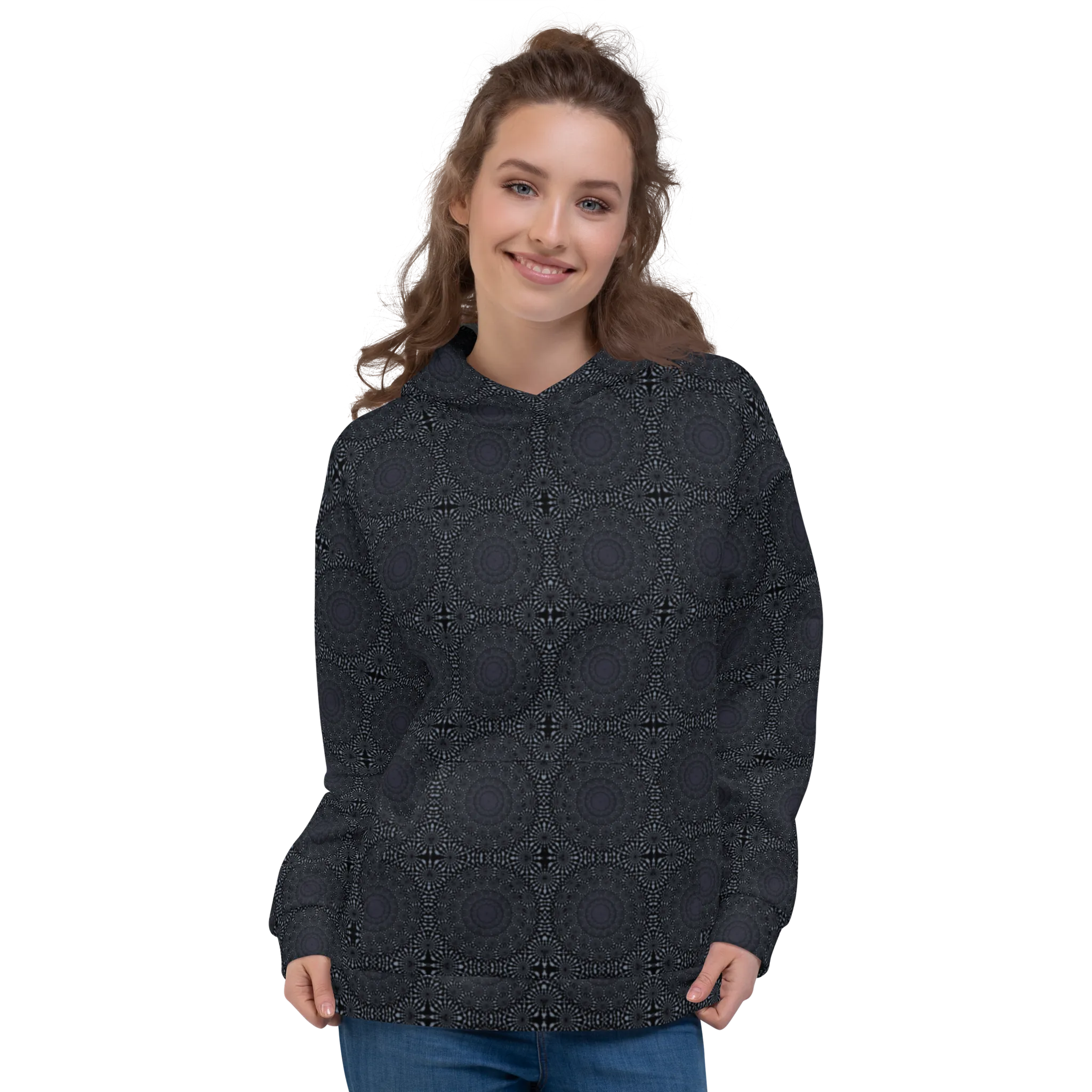 Recursia Desert Dream Women's Hoodie In Blue