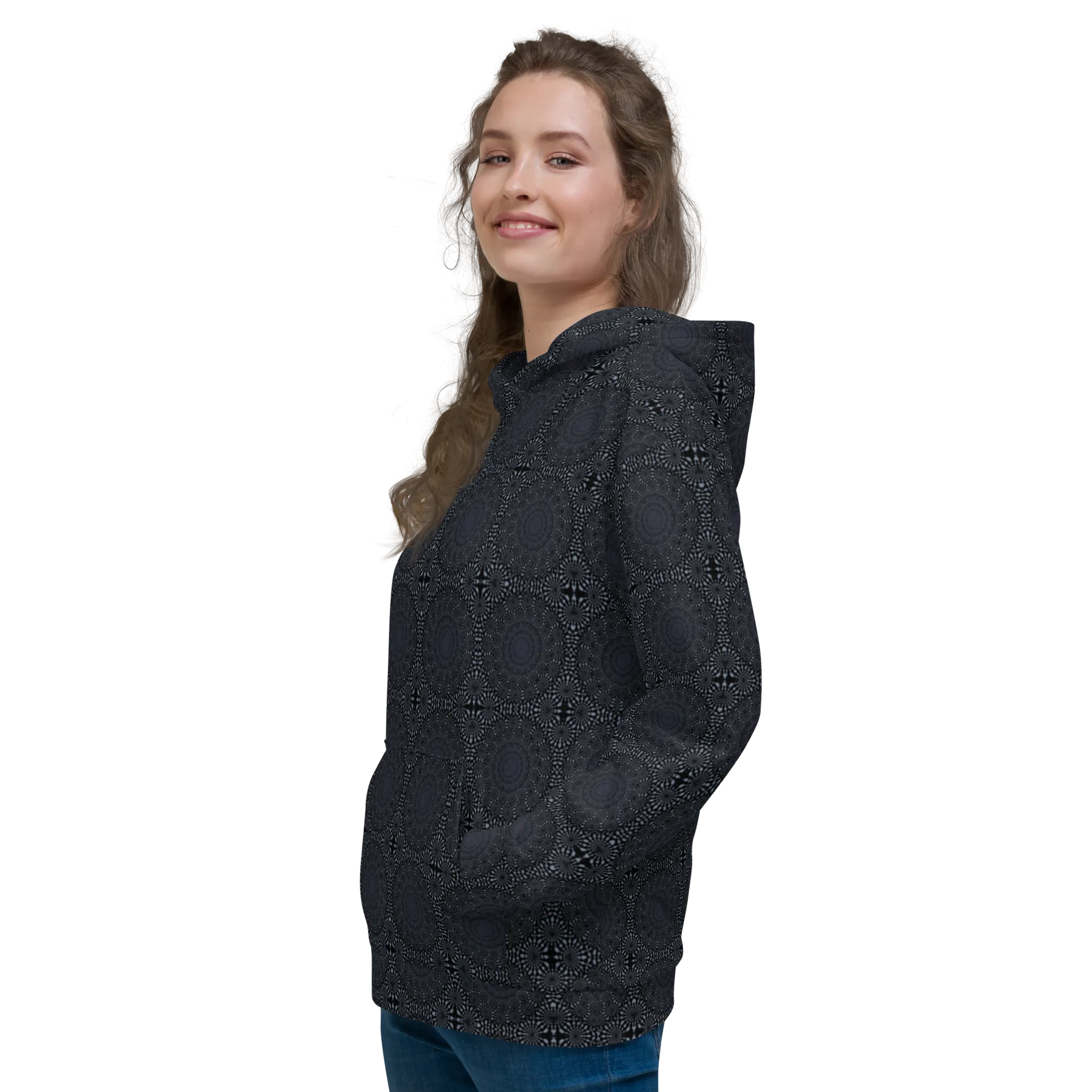 Recursia Desert Dream Women's Hoodie In Blue