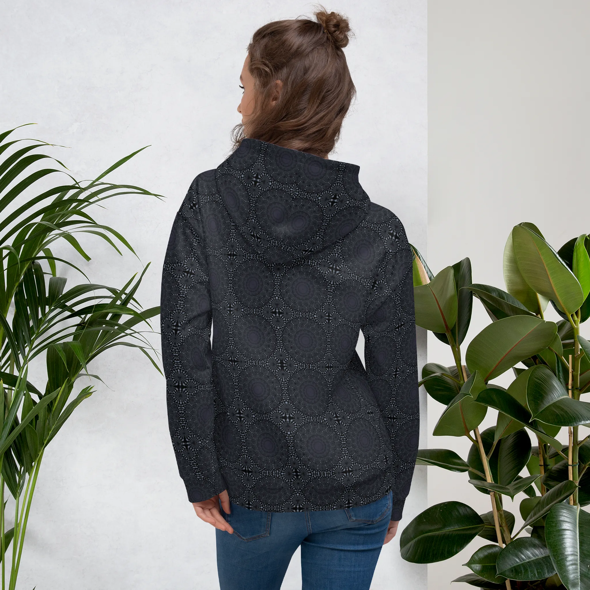 Recursia Desert Dream Women's Hoodie In Blue