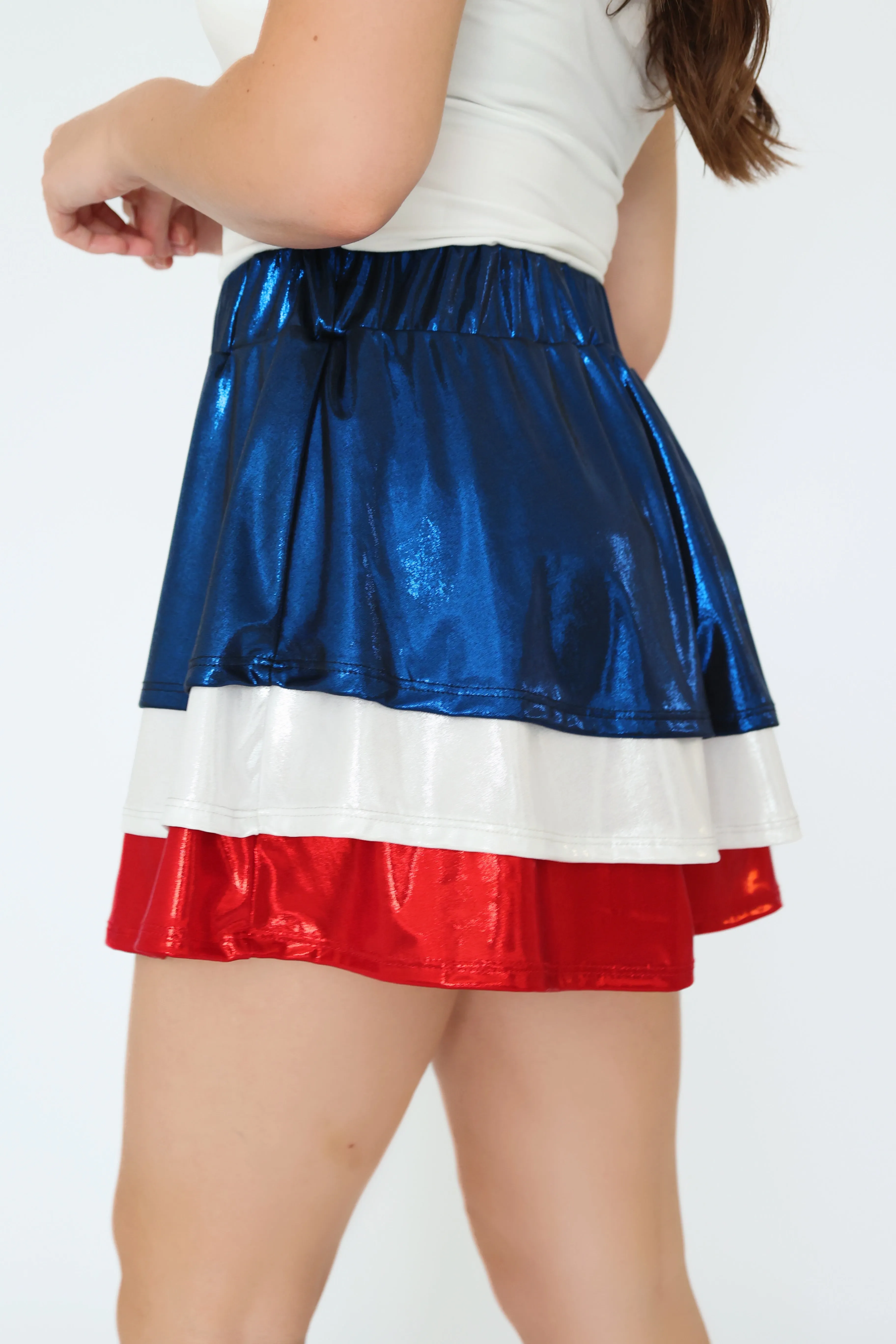 Red White And Boom Skort (FINAL SALE) Perfect Fit Relaxed Wear