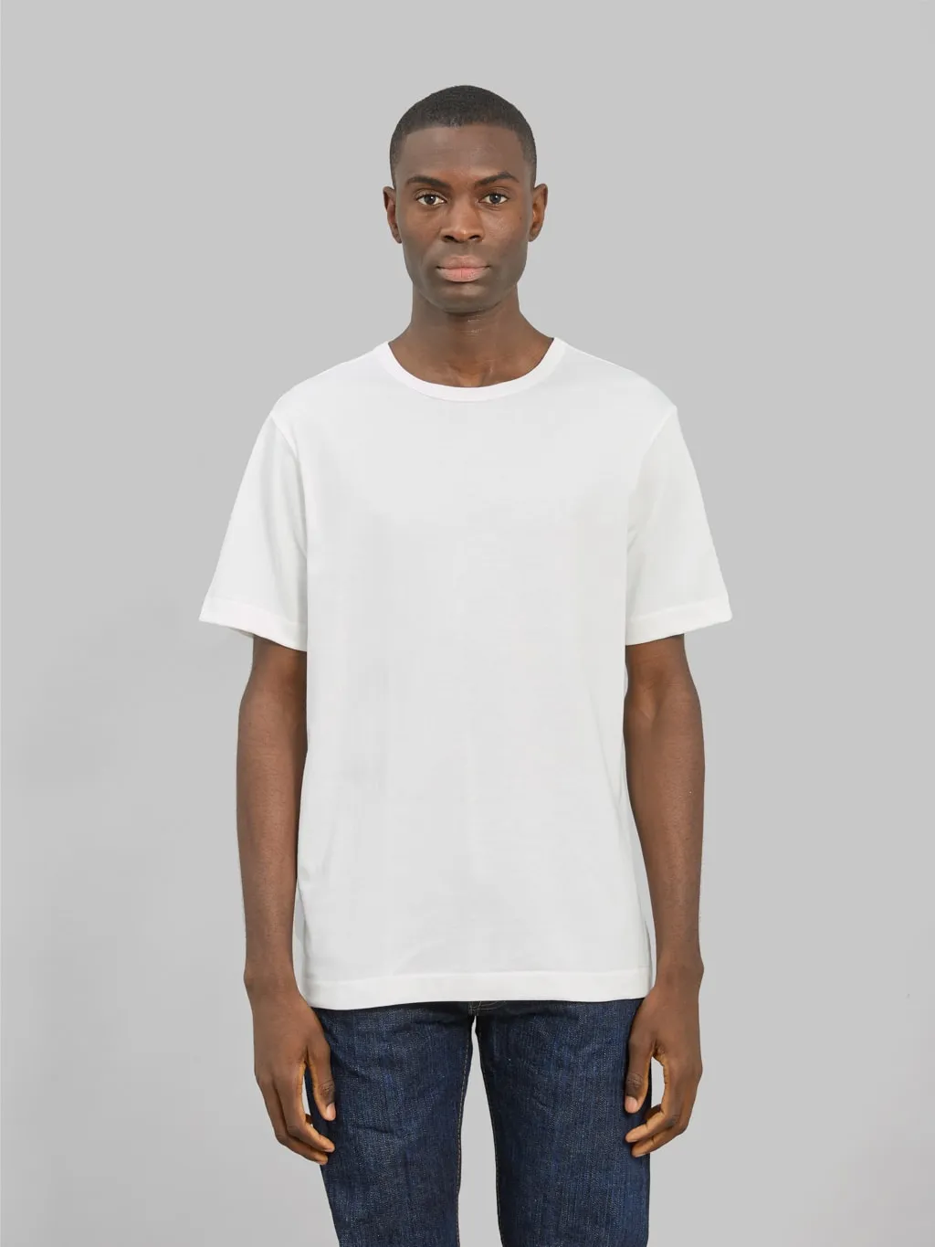 Redcast Heritage "Tsuri-Ami" Loopwheel Heavy T-Shirt White (2 Pack)
