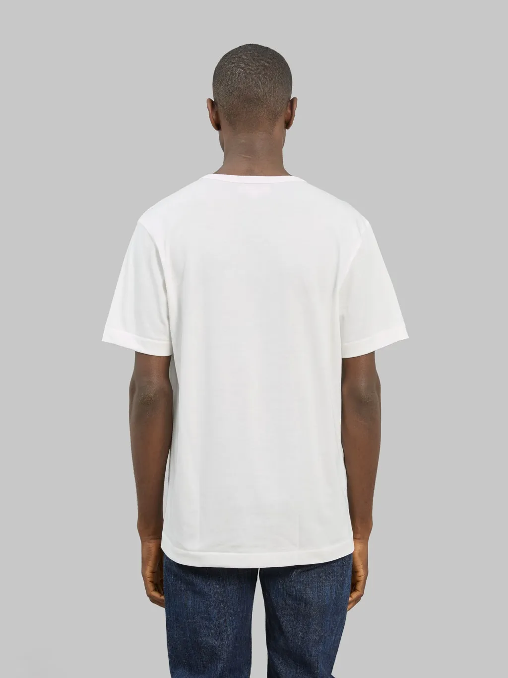 Redcast Heritage "Tsuri-Ami" Loopwheel Heavy T-Shirt White (2 Pack)