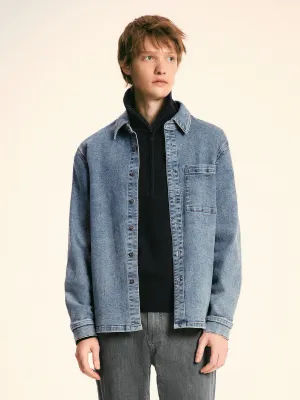 Regular Button Denim Shirts