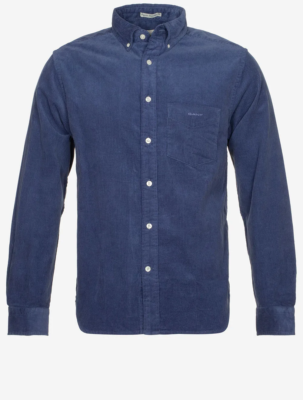 Regular Corduroy Shirt Dusty Navy