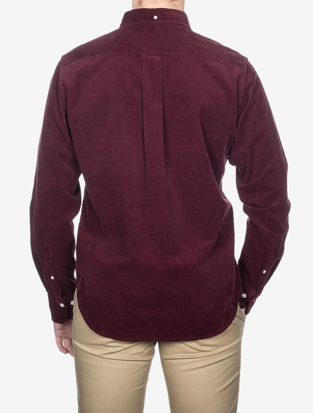 Regular Corduroy Shirt Red Shadow