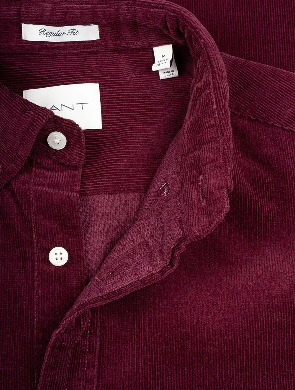 Regular Corduroy Shirt Red Shadow