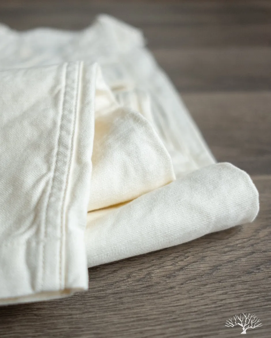 Regular Fit Fatigue Pants - Ecru