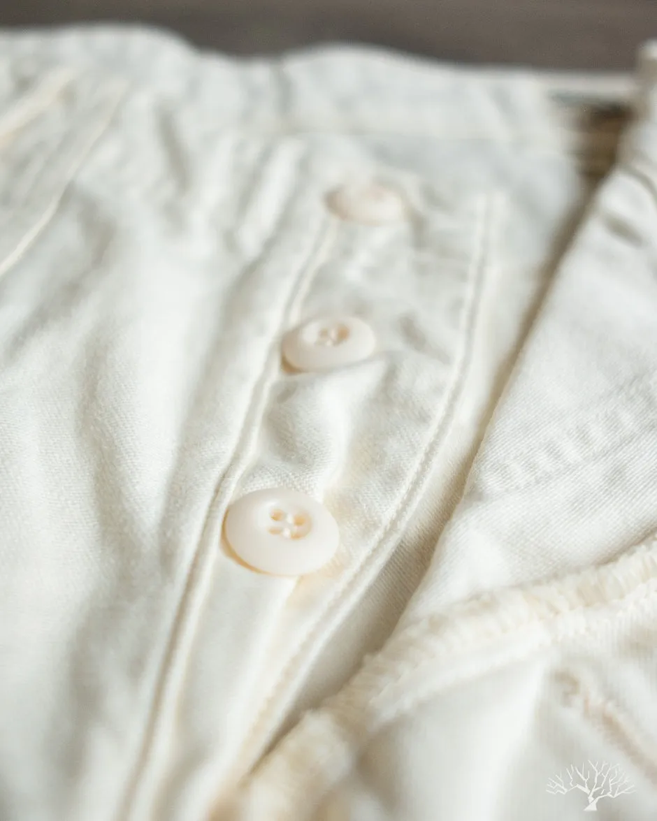 Regular Fit Fatigue Pants - Ecru
