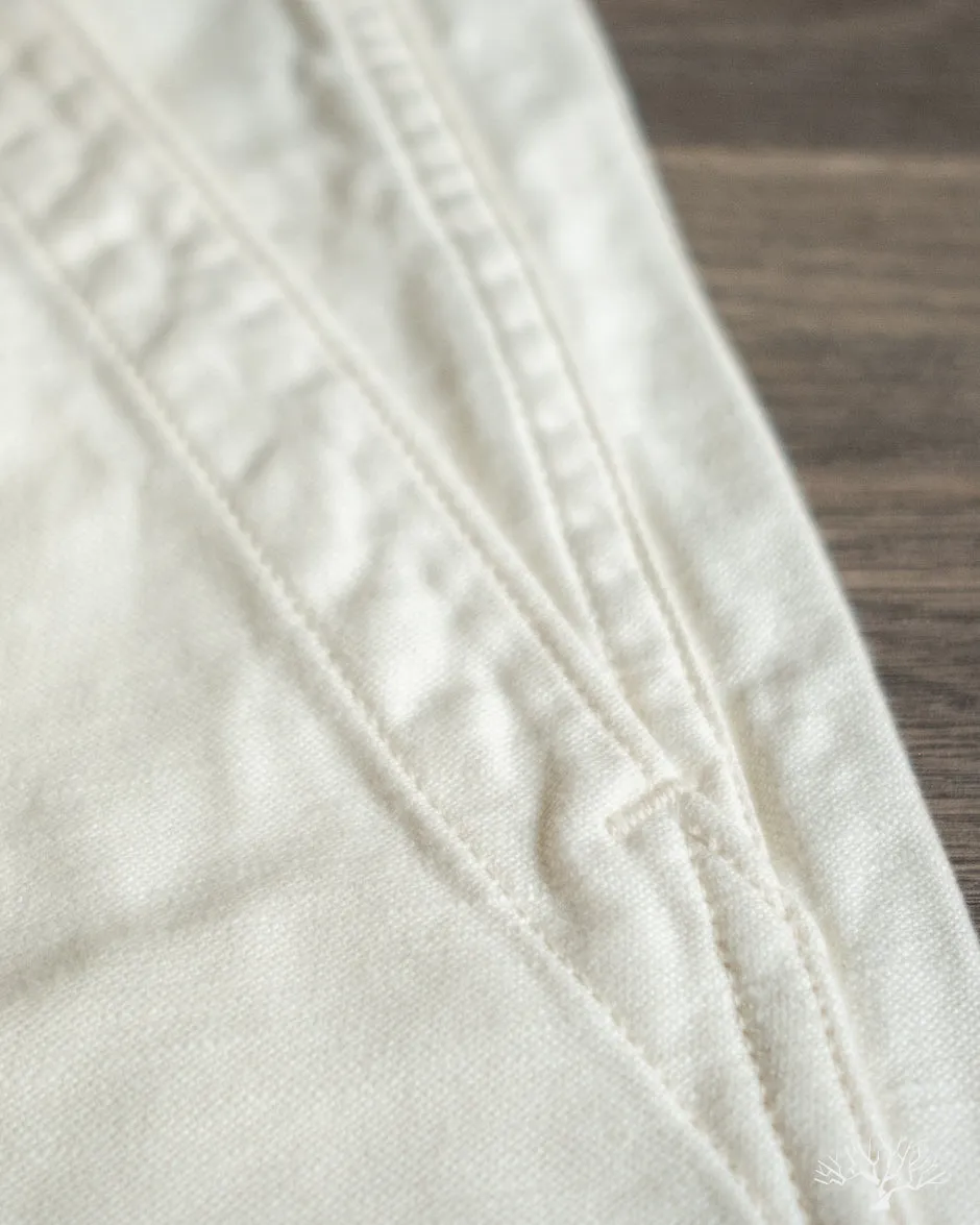 Regular Fit Fatigue Pants - Ecru