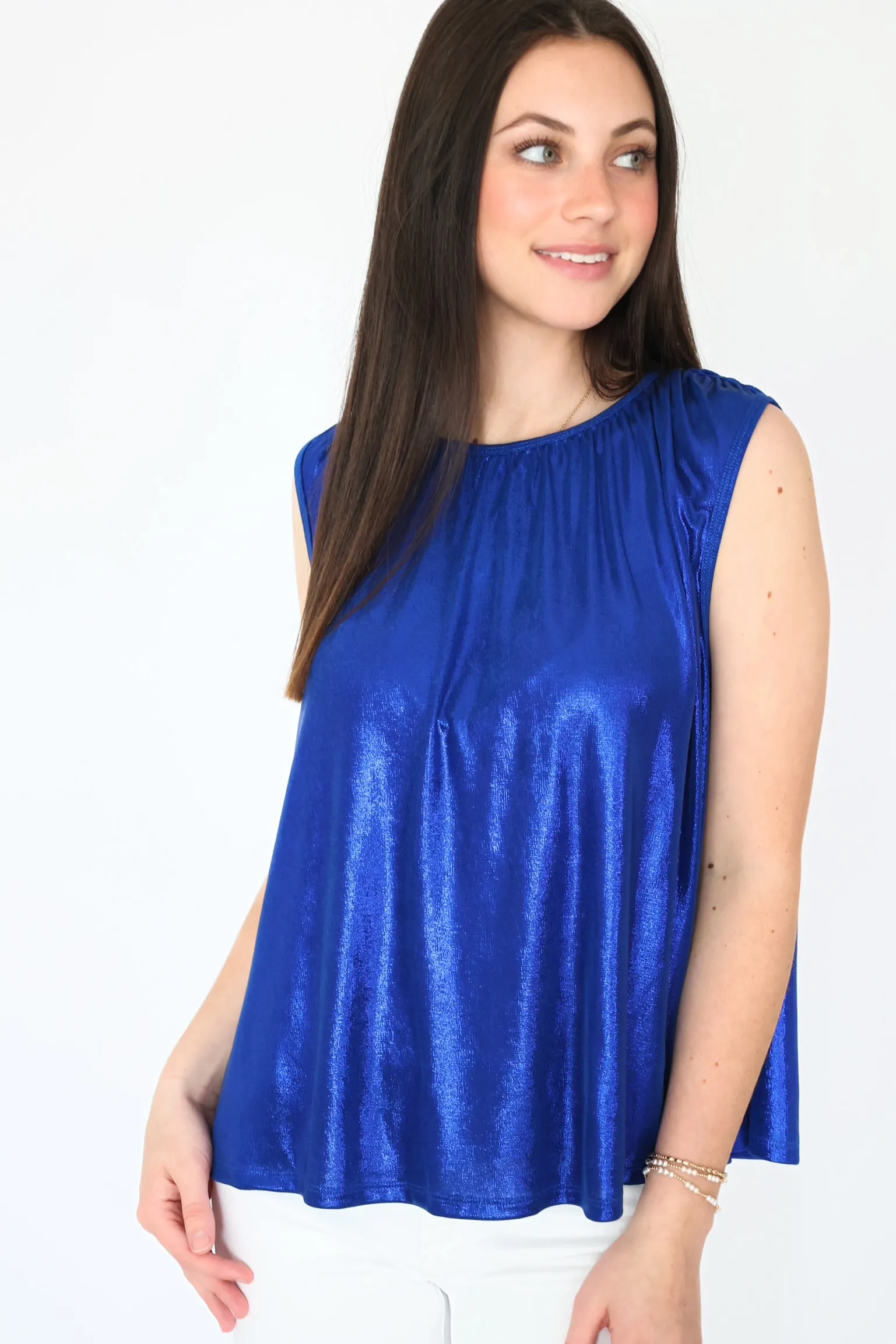 Winners Only Tank AntiPill Texture High Neckline Structure