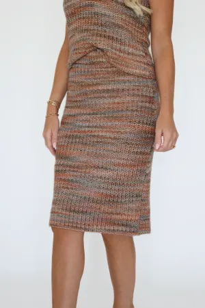 No Wrinkle Padded hips Paulina Midi Skirt