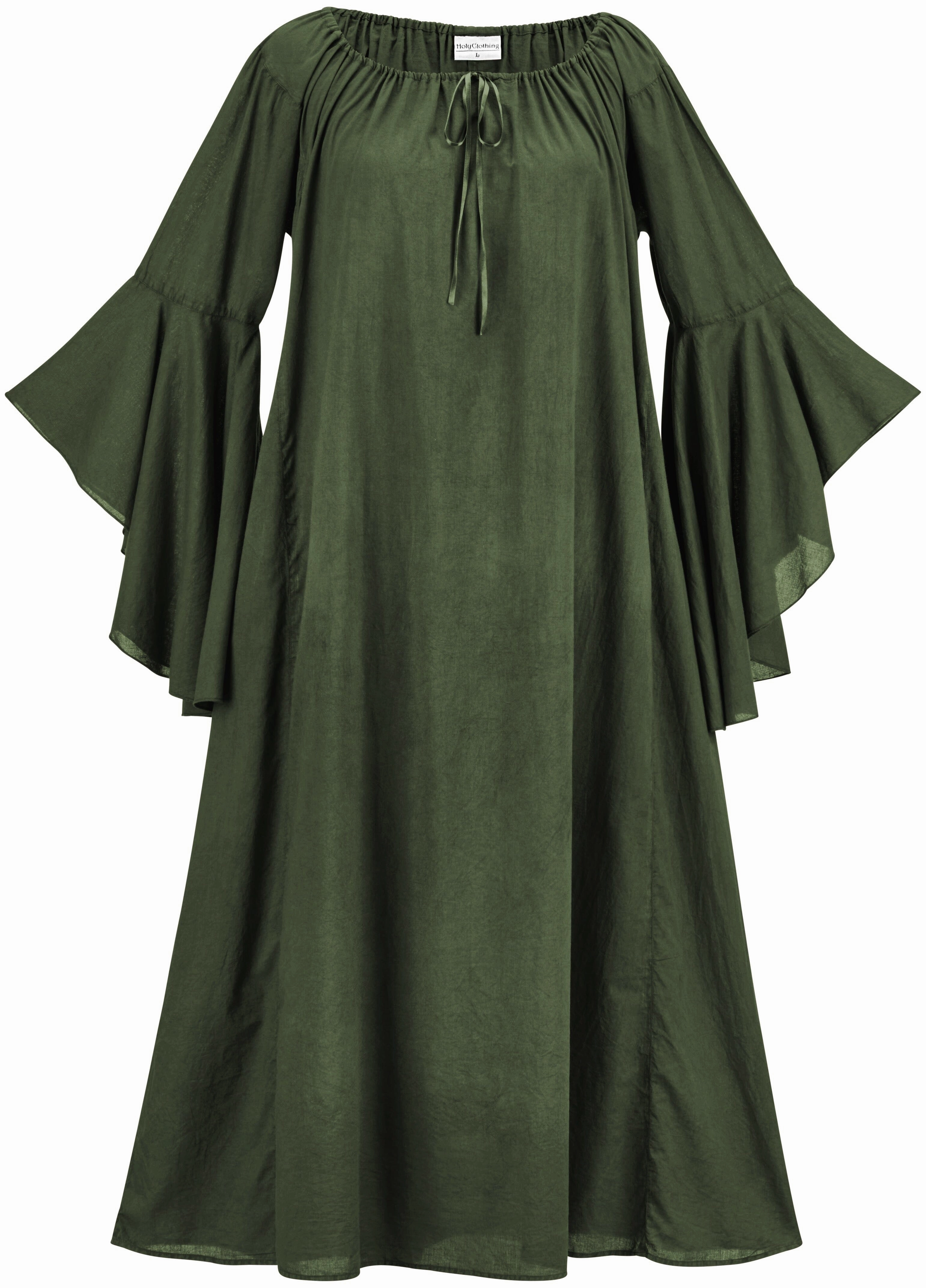 Daily Flex Scoop-Neck Angeline Maxi Chemise Limited Edition Moss Green