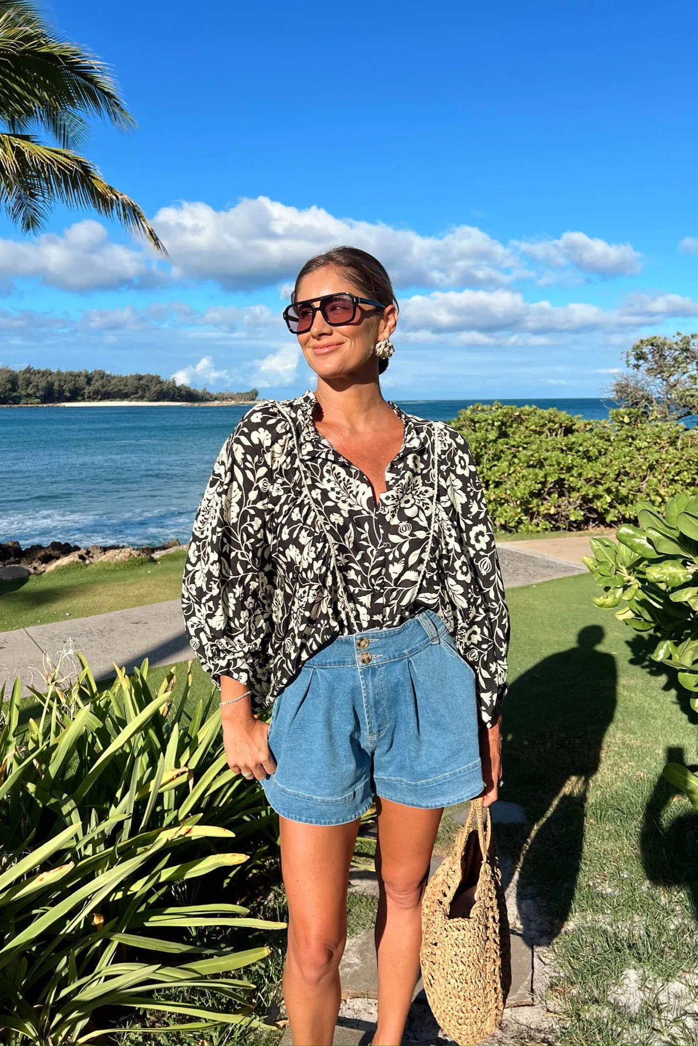 ReflectiveAccents Low Profile Waistband Integration Reminisce Top