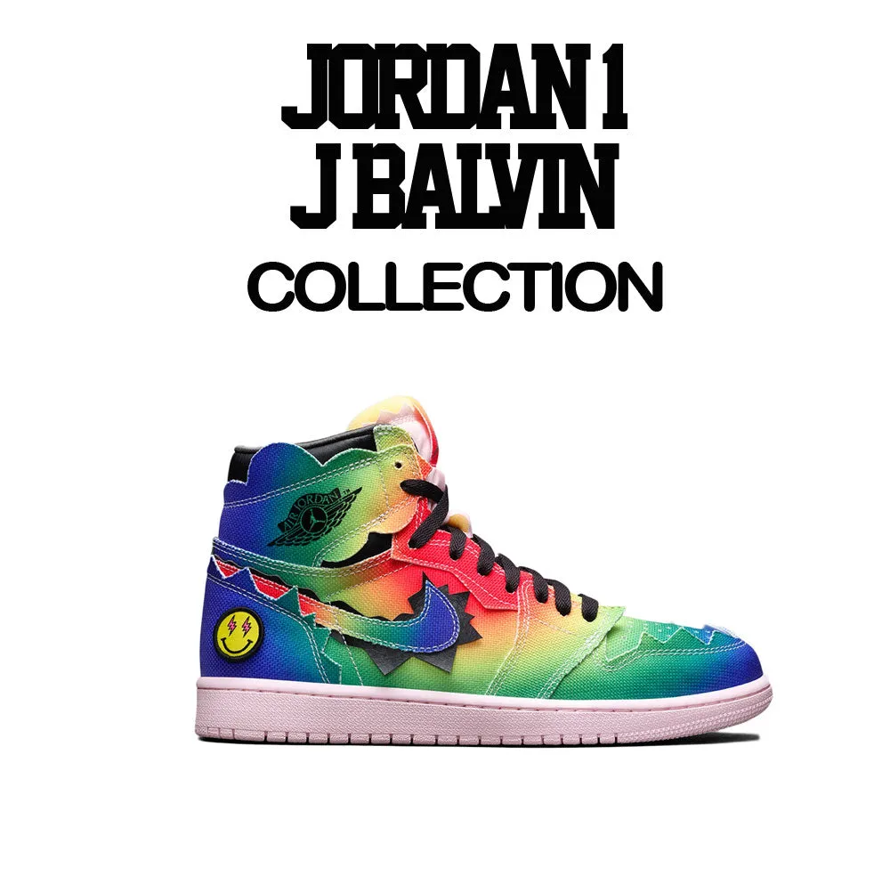 Retro 1 Balvin ST Logo Tie Dye Shirt
