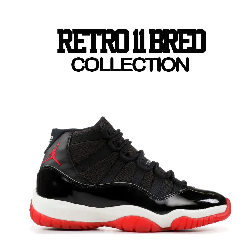 Retro 11 Bred Snekaer Threads Shirt
