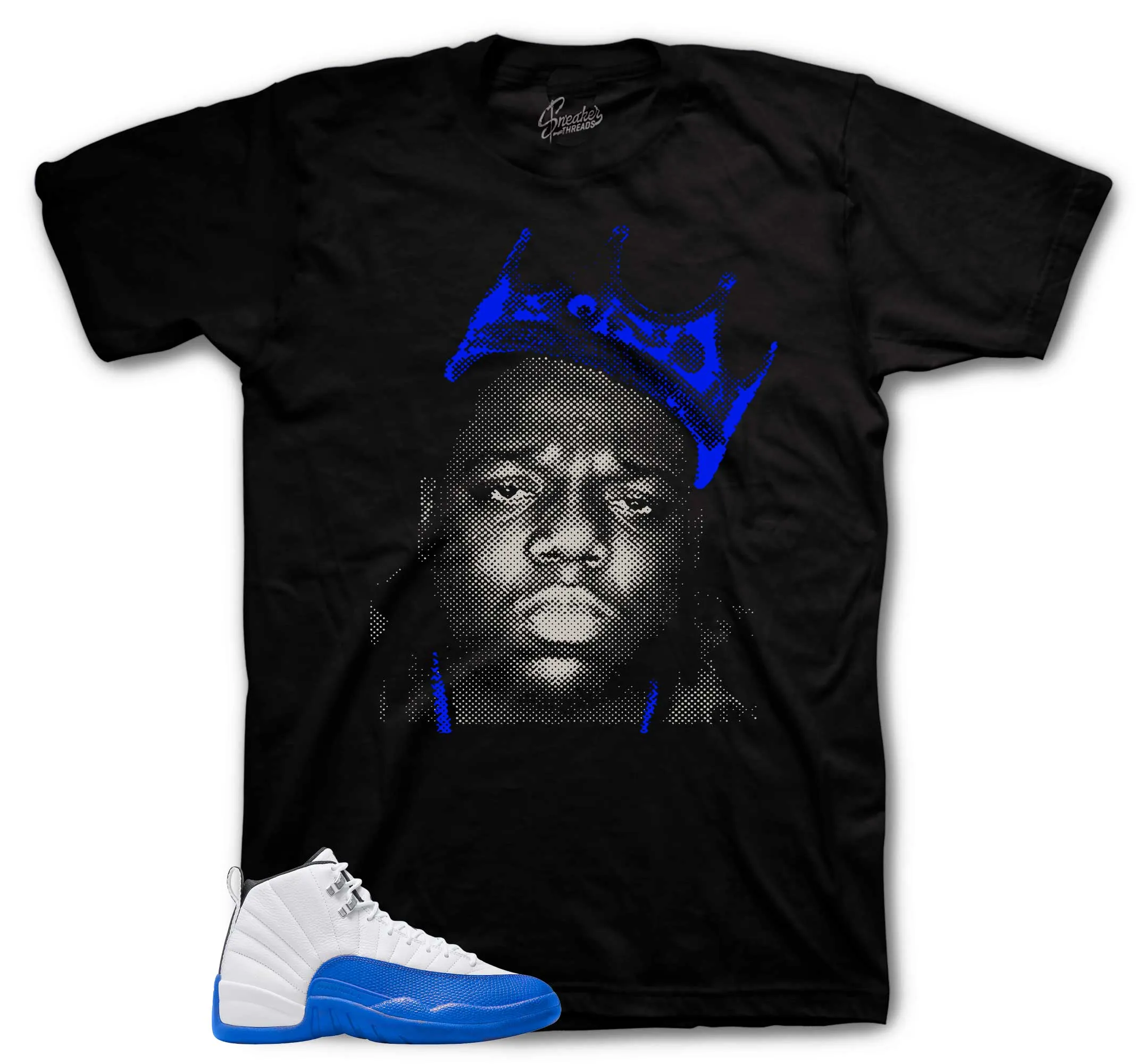 Retro 12 Blueberry Crown Big Shirt