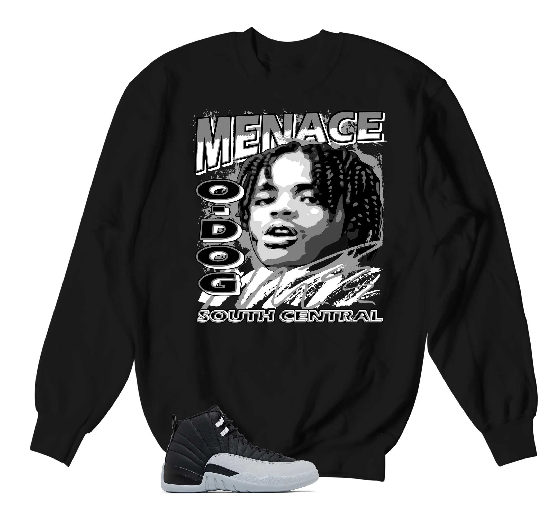 Retro 12 Wolf Grey Nineties Sweater