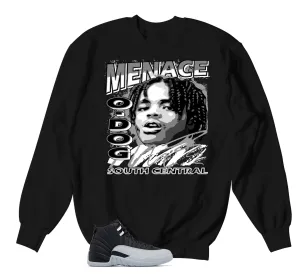 Retro 12 Wolf Grey Nineties Sweater