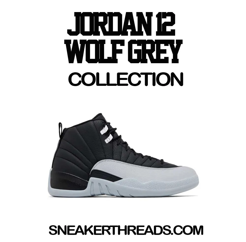 Retro 12 Wolf Grey Raging Face Sweater