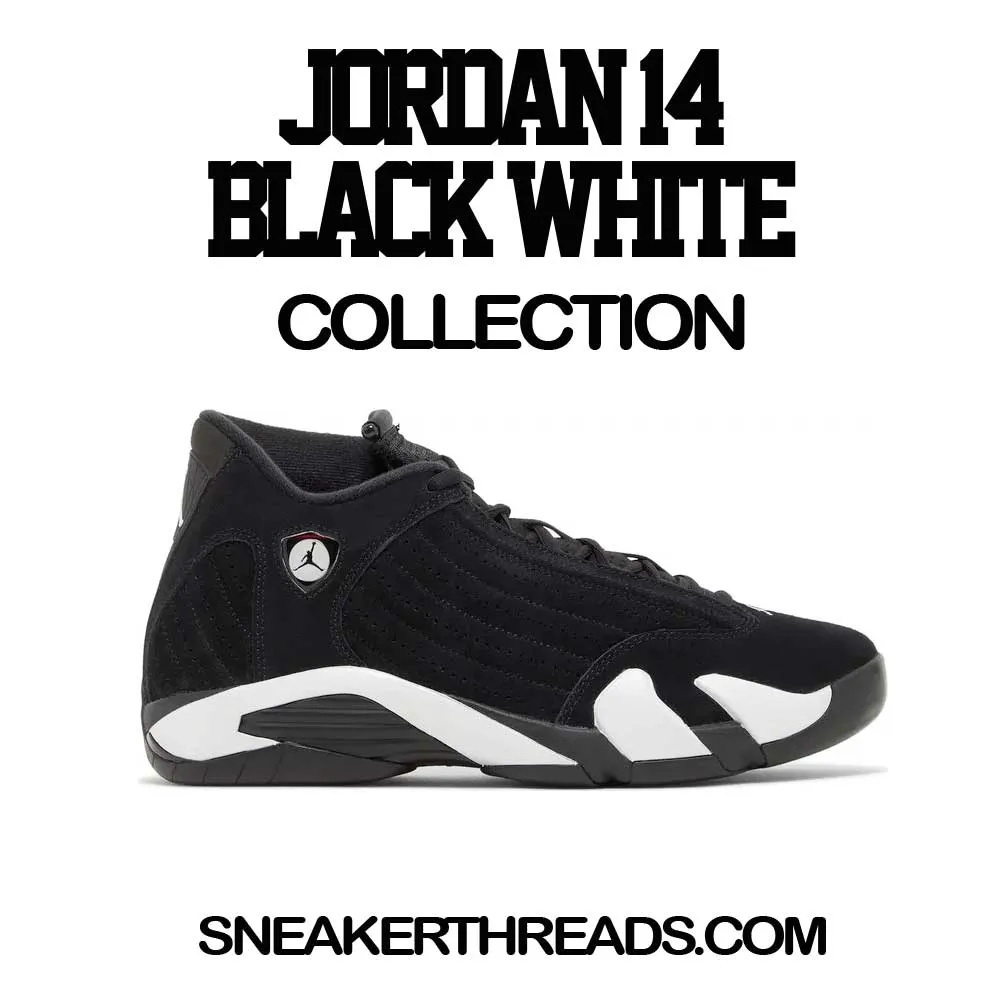 Retro 14 Black/White Drip Bully Shirt