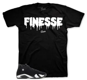 Retro 14 Black/White Finesse Shirt