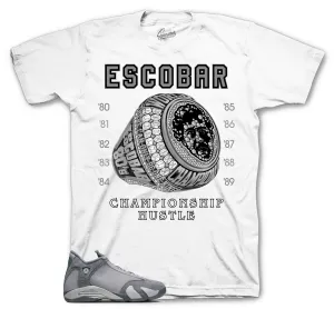 Retro 14 Flint Grey Champ Hustle Shirt