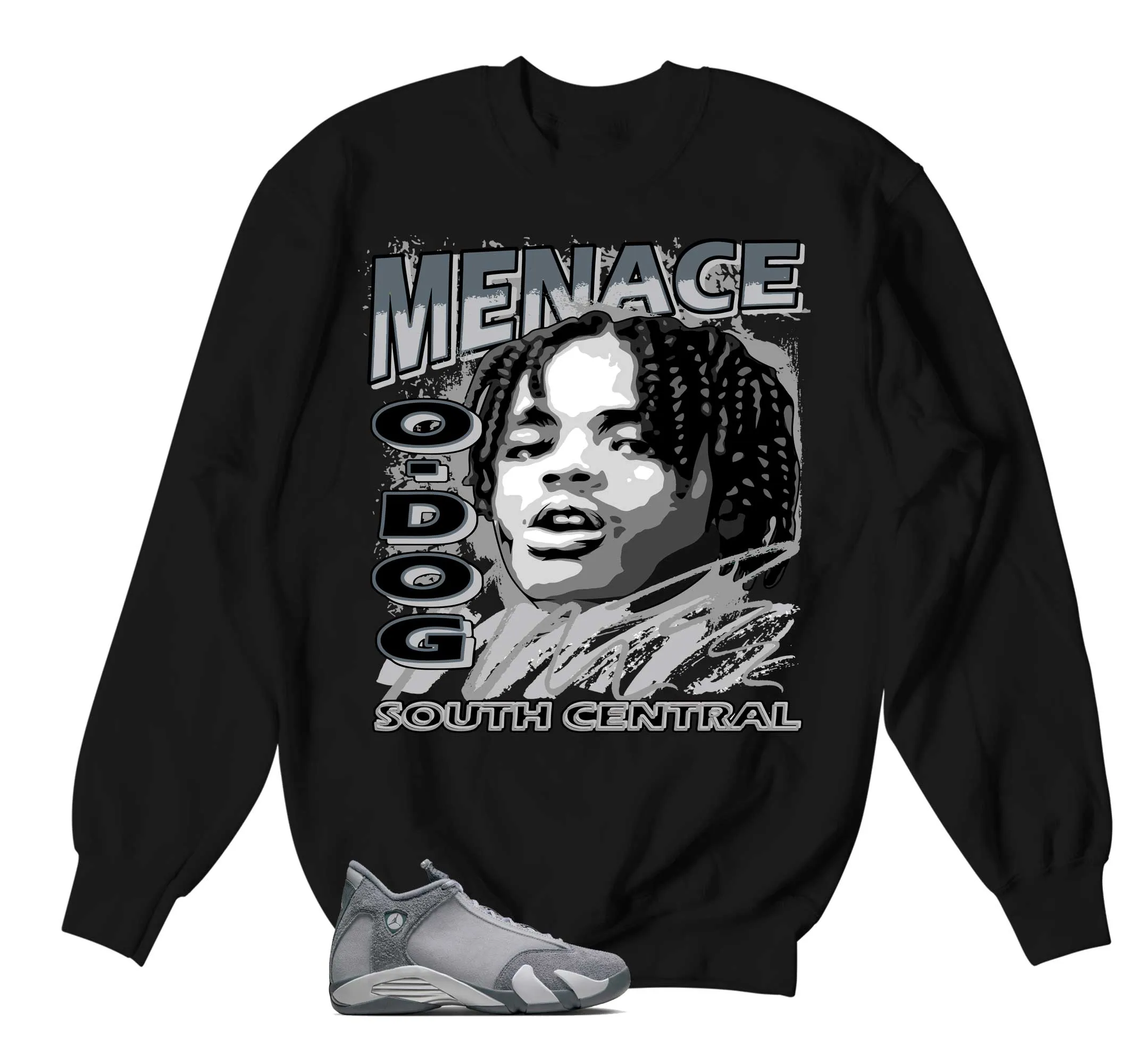 Retro 14 Flint Grey Nineties Sweater