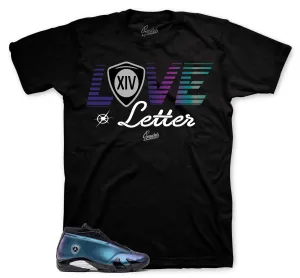 Retro 14 Love Letter Shirt