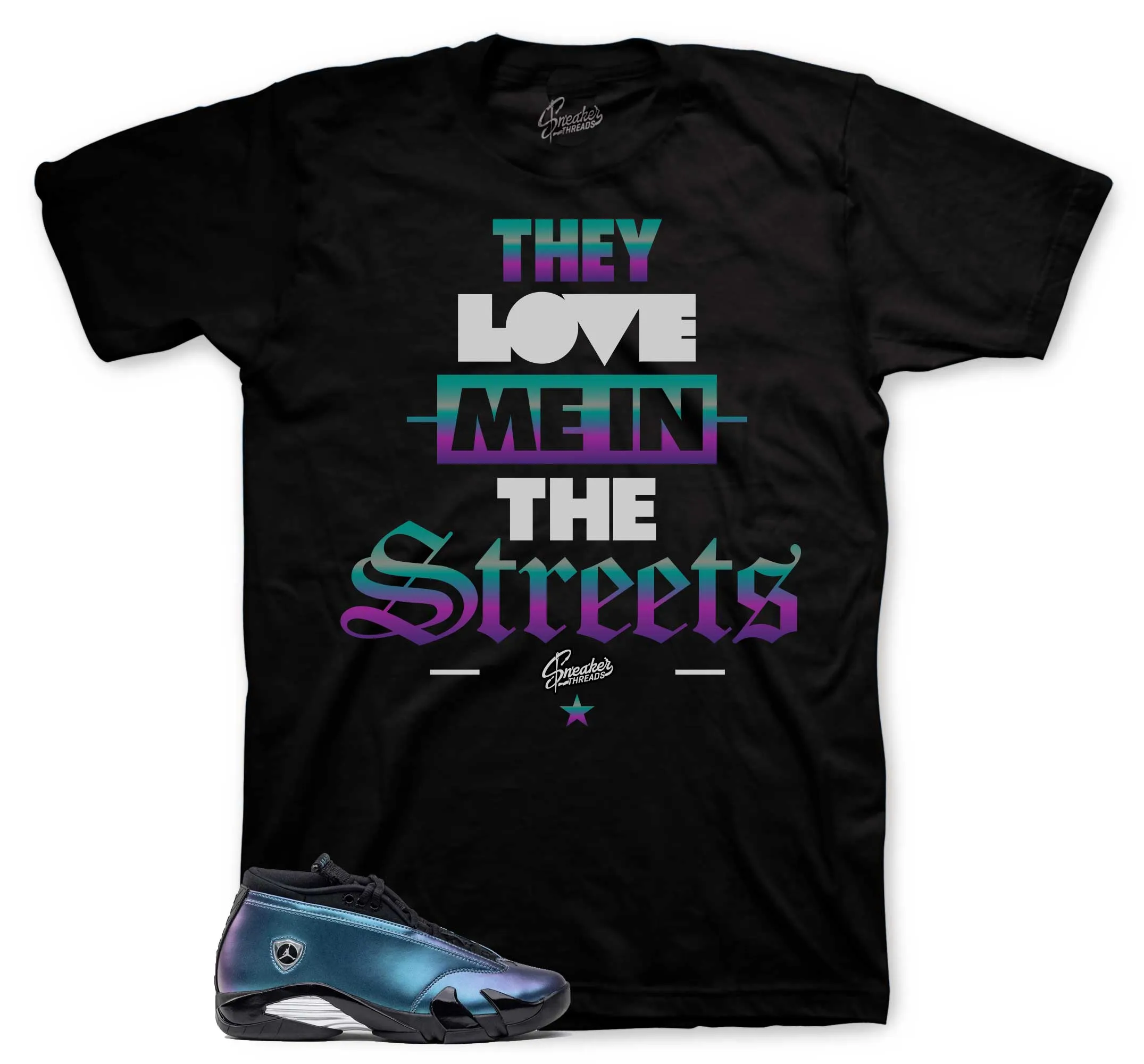 Retro 14 Love Letter They Love Me Shirt