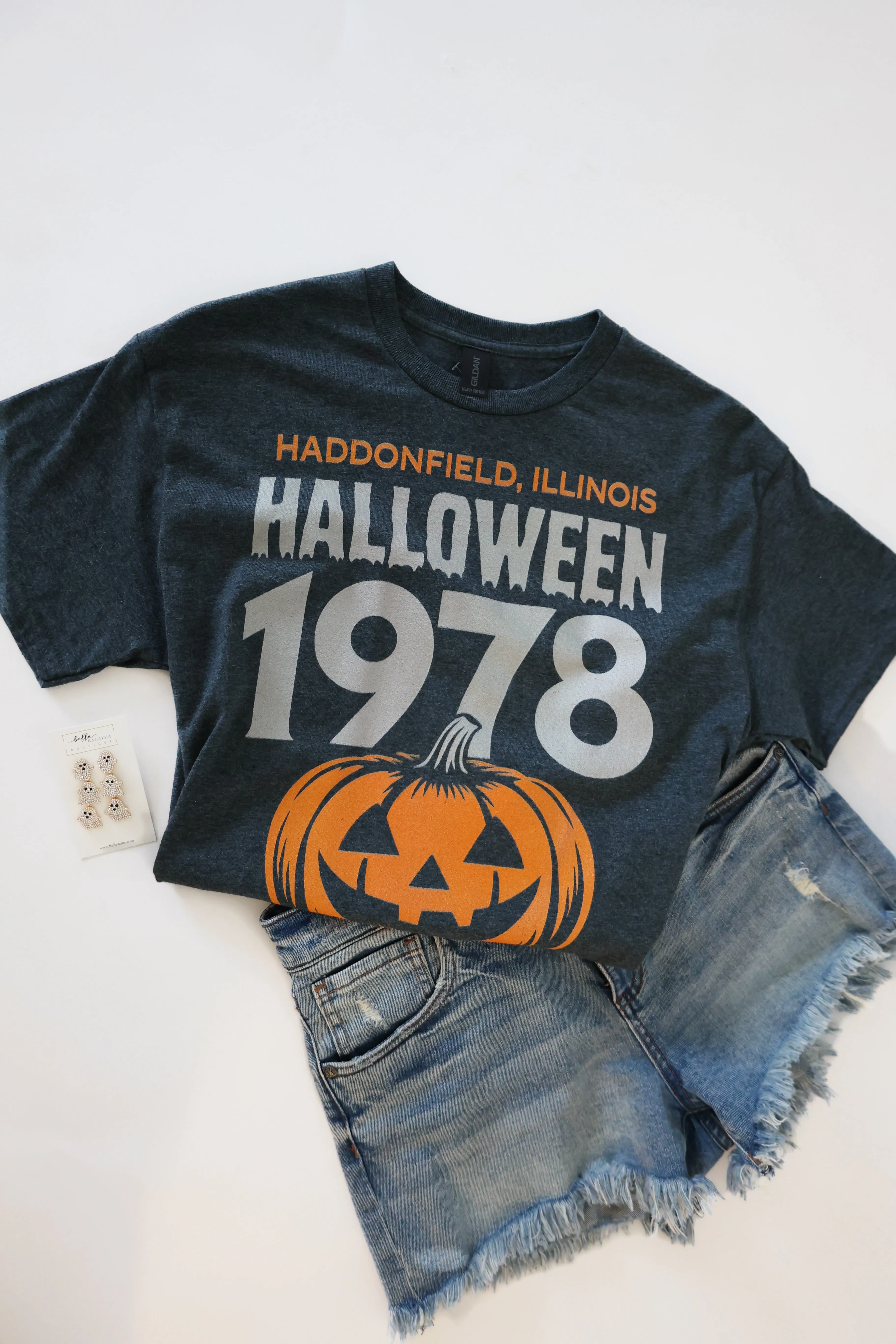 Retro 1978 Halloween Tee Professional Wear Sun Protective Fabric