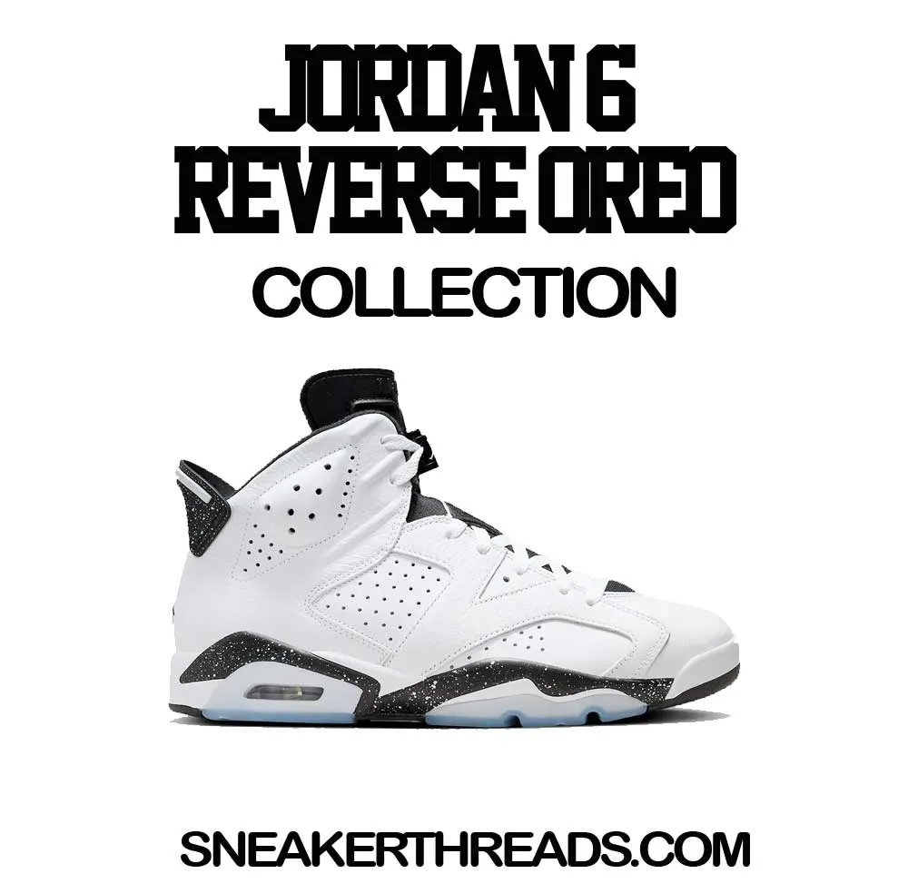 Retro 6 White Black Greatness Cross Shirt