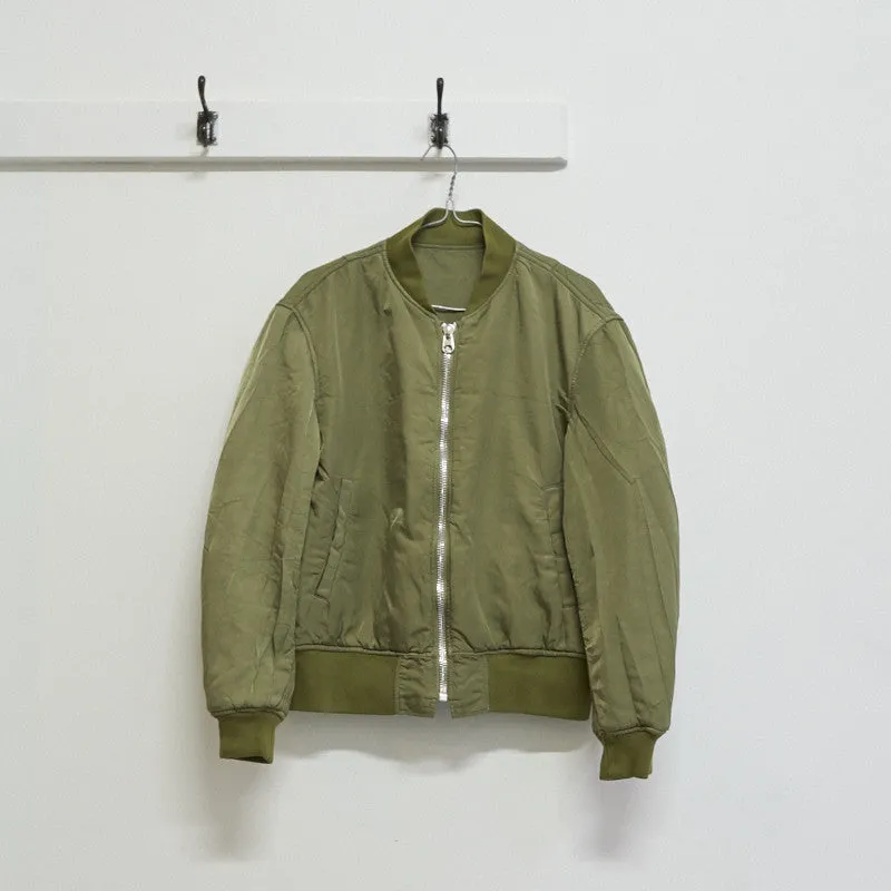 reversible MA-1 bomber jacket