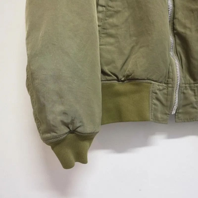 reversible MA-1 bomber jacket