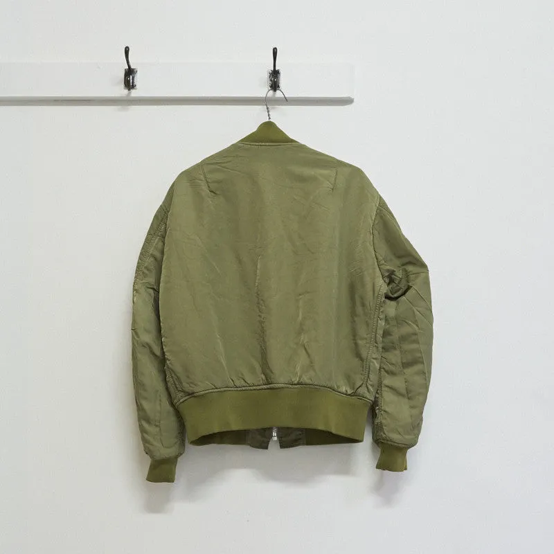 reversible MA-1 bomber jacket