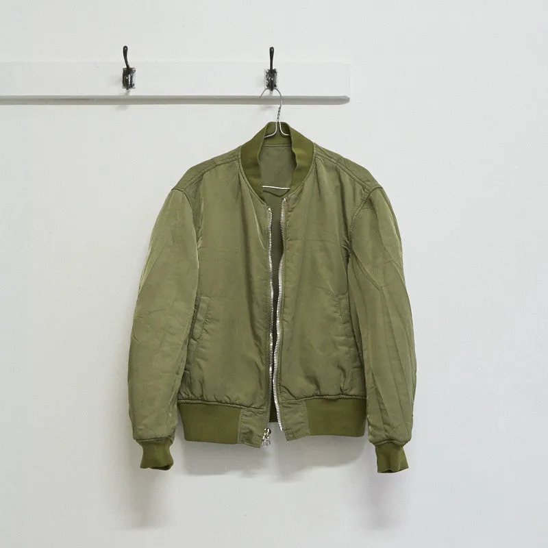 reversible MA-1 bomber jacket