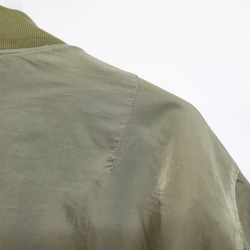 reversible MA-1 bomber jacket