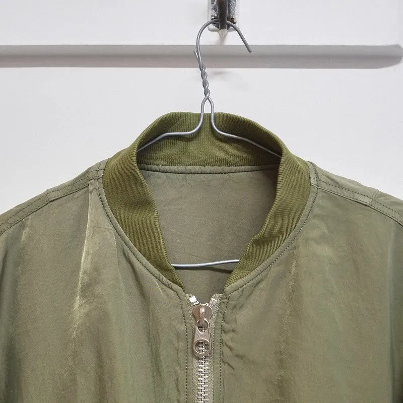 reversible MA-1 bomber jacket
