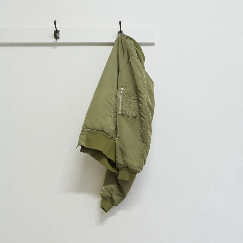 reversible MA-1 bomber jacket
