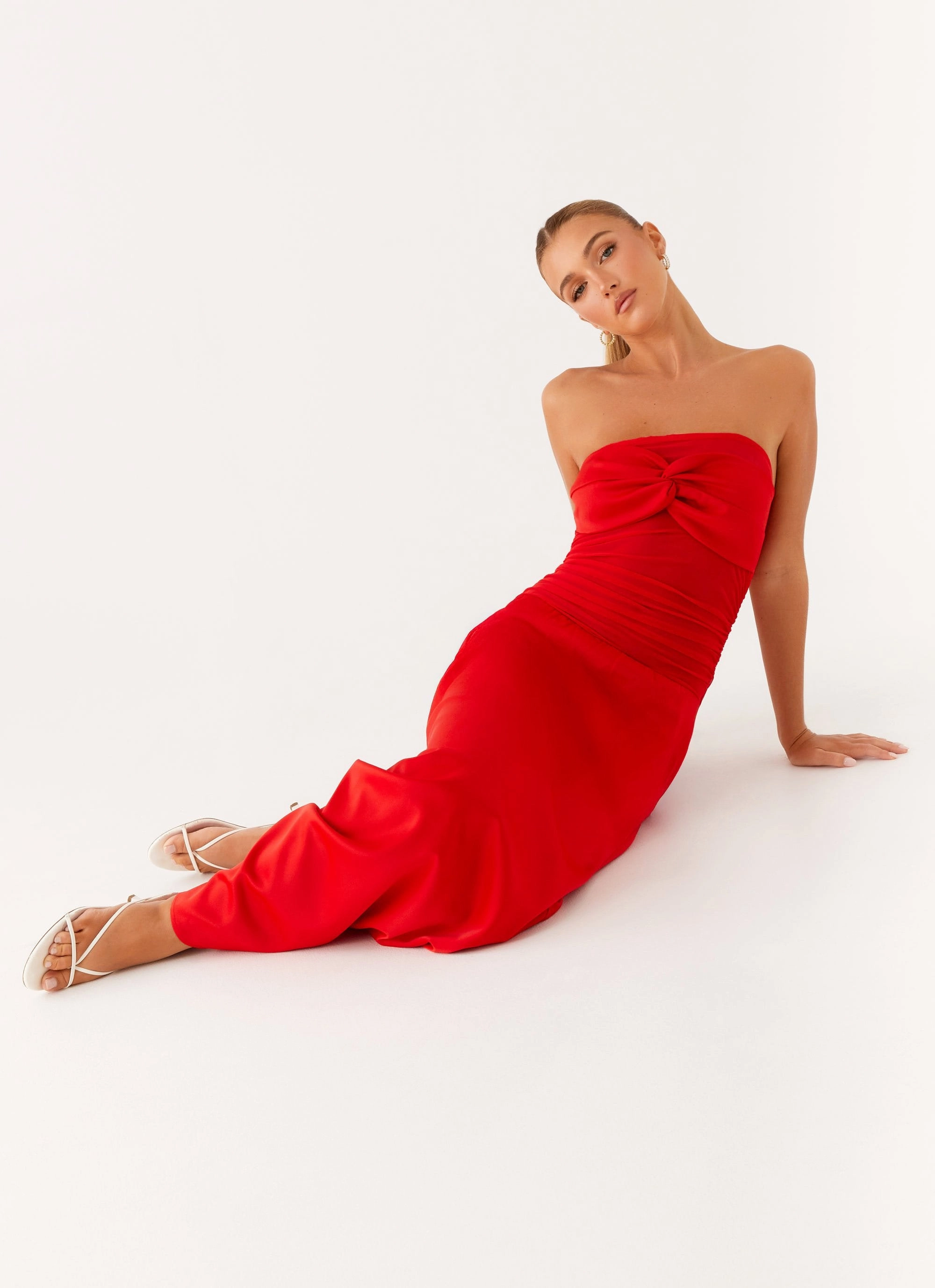 Signature-Style Rewind Maxi Dress - Tangerine