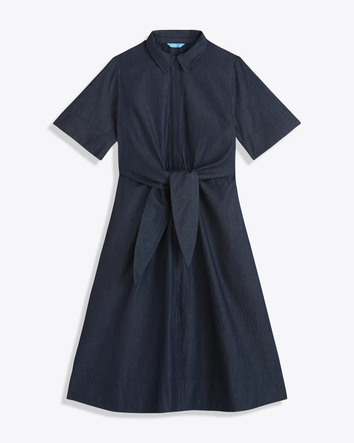 Riley Midi Shirtdress in Chambray