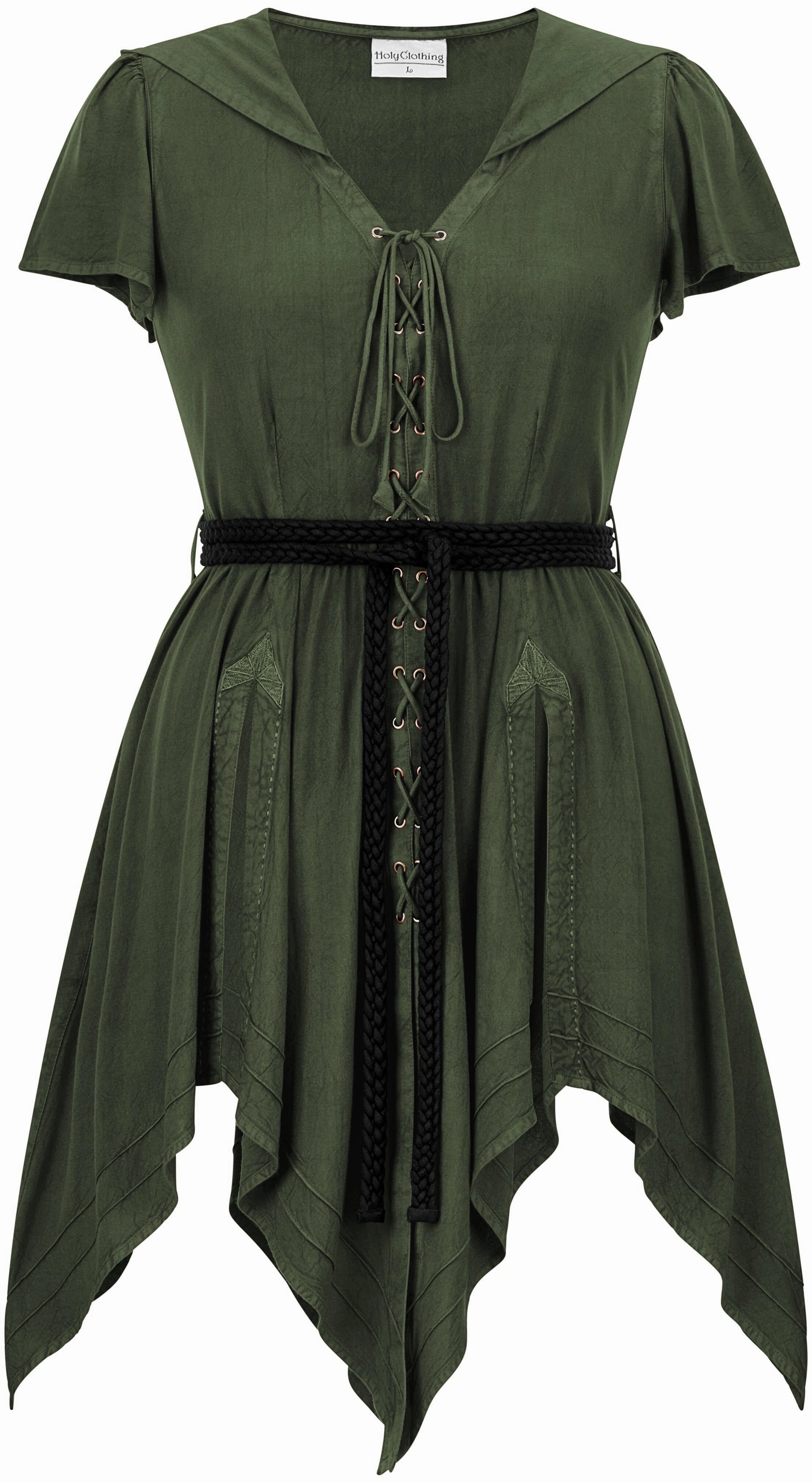 Balanced feel Mesh Soft Robyn Midi Overdress Limited Edition Moss Green