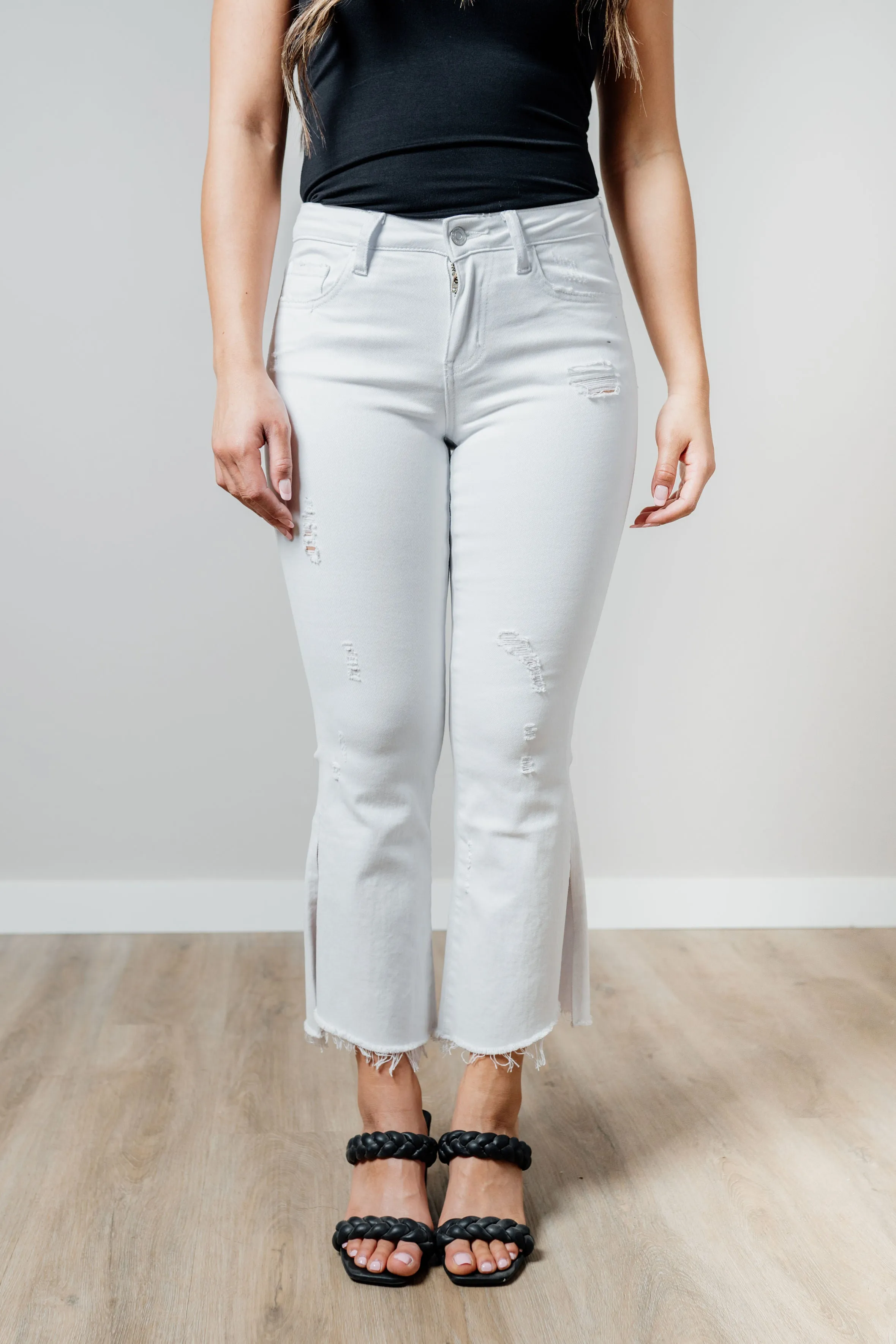 Rock My World Mid Rise Flare
